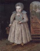 Lettice Newdigate aged two